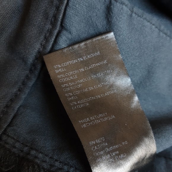 Free People | Billie Chino Shorts in Washed Black - Picture 5 of 6